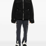 Giacca m65 con tasche a patta in nero Oamc peacemaker - uomo 