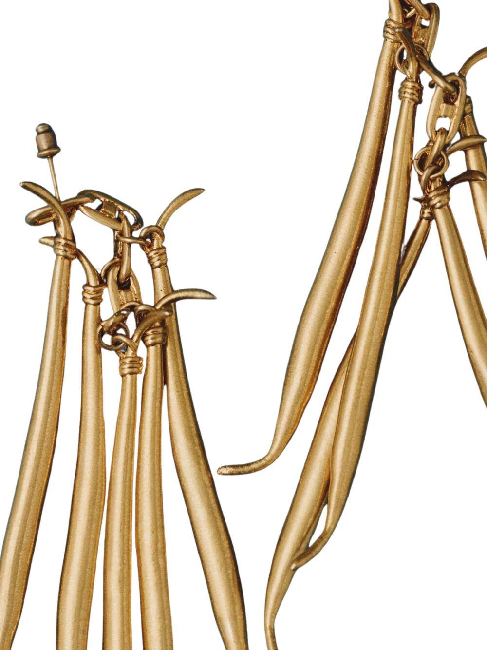Orecchini Haricots in oro Jacquemus - donna 