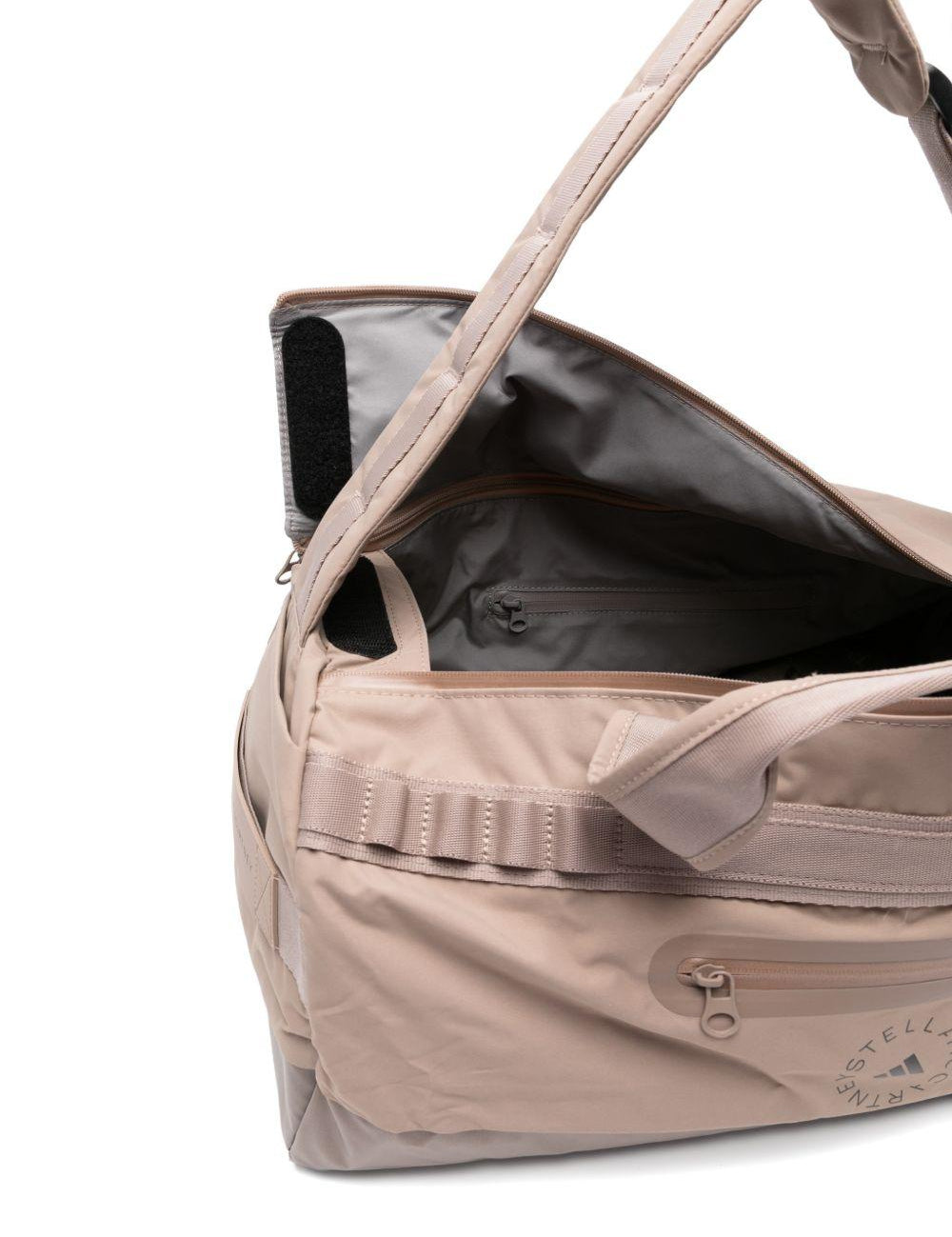 Borsa tote con logo in rosa Adidas by stella mc cartney - donna 