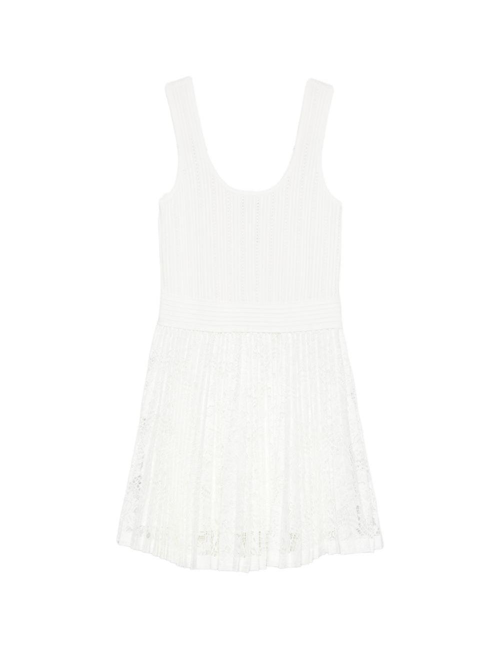 Abito mini in pizzo ellis in bianco Simkhai - donna 