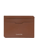 Portacarte con stampa in marrone Lanvin - uomo 