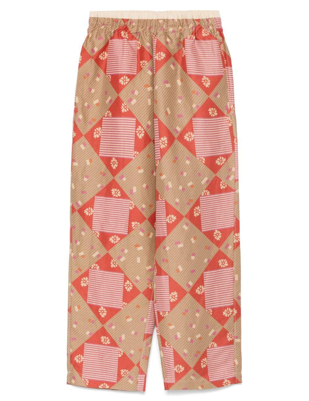 Pantaloni con stampa multicolore RANRA - uomo 