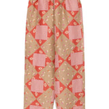 Pantaloni con stampa multicolore RANRA - uomo 