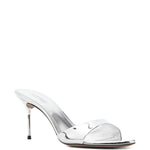 Mules Lidia in argento Paris texas - donna 
