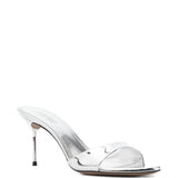 Mules Lidia in argento Paris texas - donna 