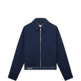 Giacca-camicia con logo in blu Casablanca - uomo 