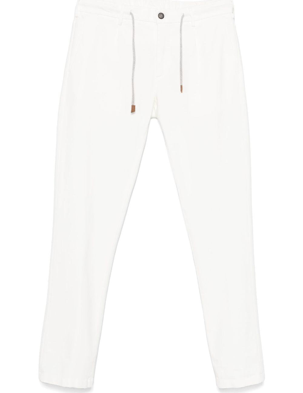 Pantaloni affusolati in bianco Eleventy - uomo 