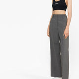 Reggiseno sportivo con logo in nero Jil Sander - donna 