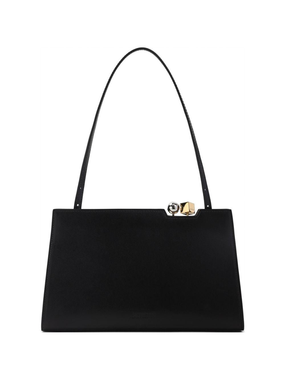 Borsa a spalla Le salon in nero Jacquemus - donna 
