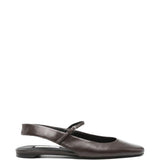 Ballerine con cinturinio in marrone Toteme - donna 