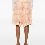 Shorts Jesse Carpenter in marrone R13 - donna 