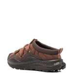Sneakers slip-on imbottite in marrone 