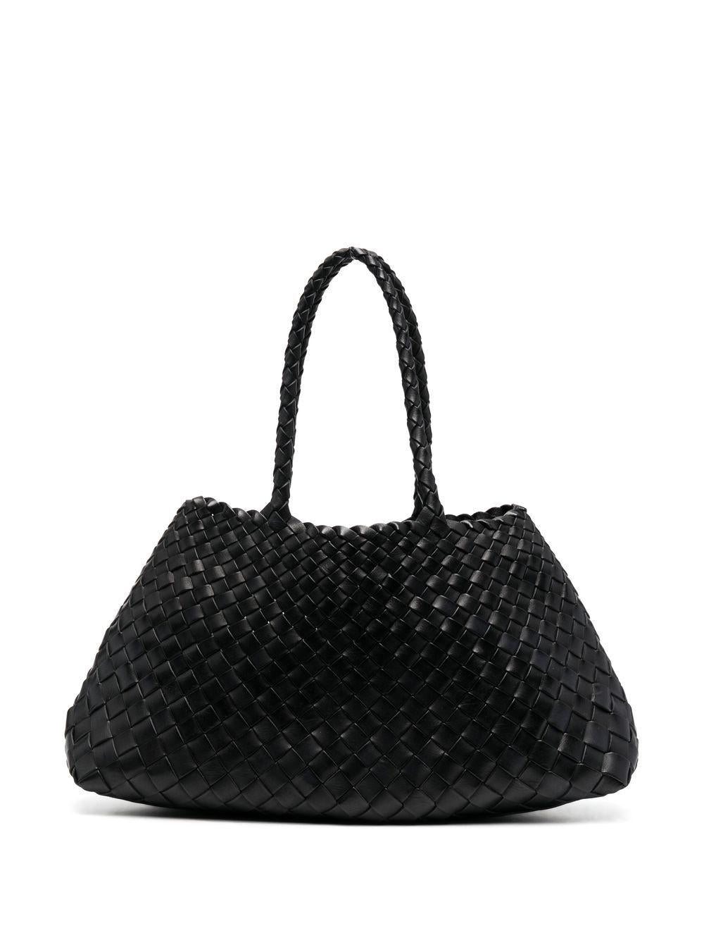 Borsa tote Santa Croce in nero Dragon Diffusion - donna 