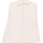 Camicia con orlo a smerlo in bianco Forte forte - donna 