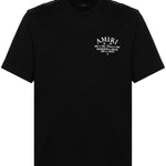 T-shirt a maniche corte con logo  in nero 