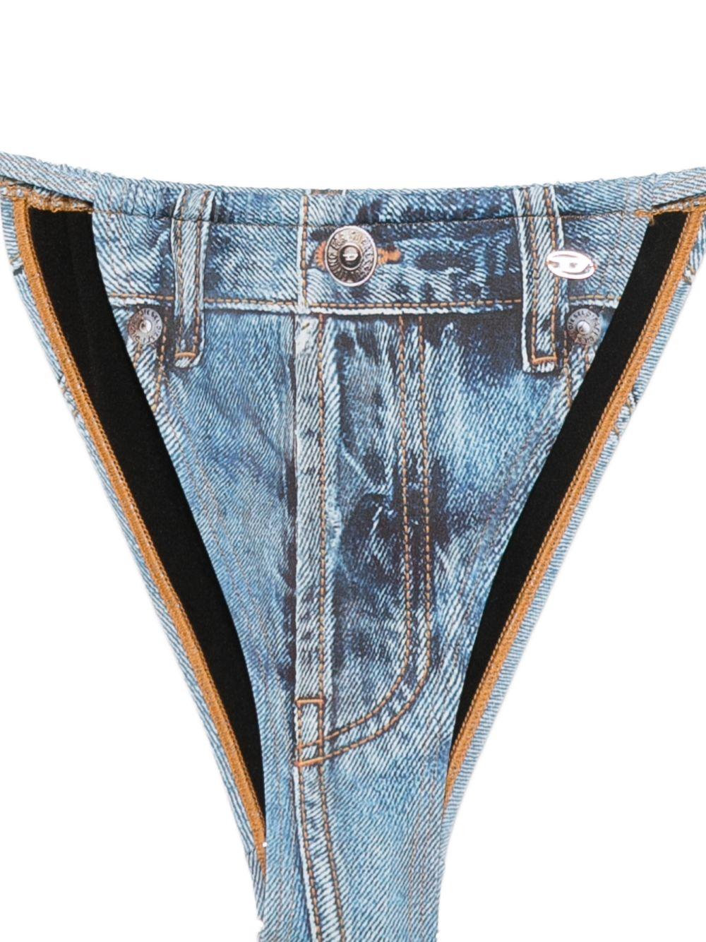 Slip bikini jodie-dnm in celeste Diesel - donna 
