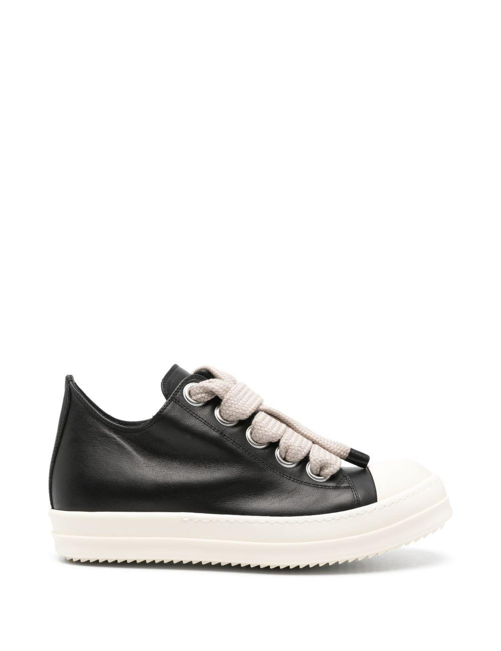 Sneakers in pelle Jumbolace in nero 