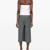 Top volant in bianco Viktor&rolf - donna 