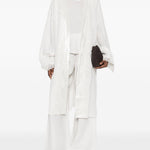 Kimono in pizzo in bianco Maurizio - donna 