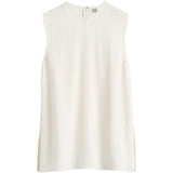 Top a coste in bianco Toteme - donna 