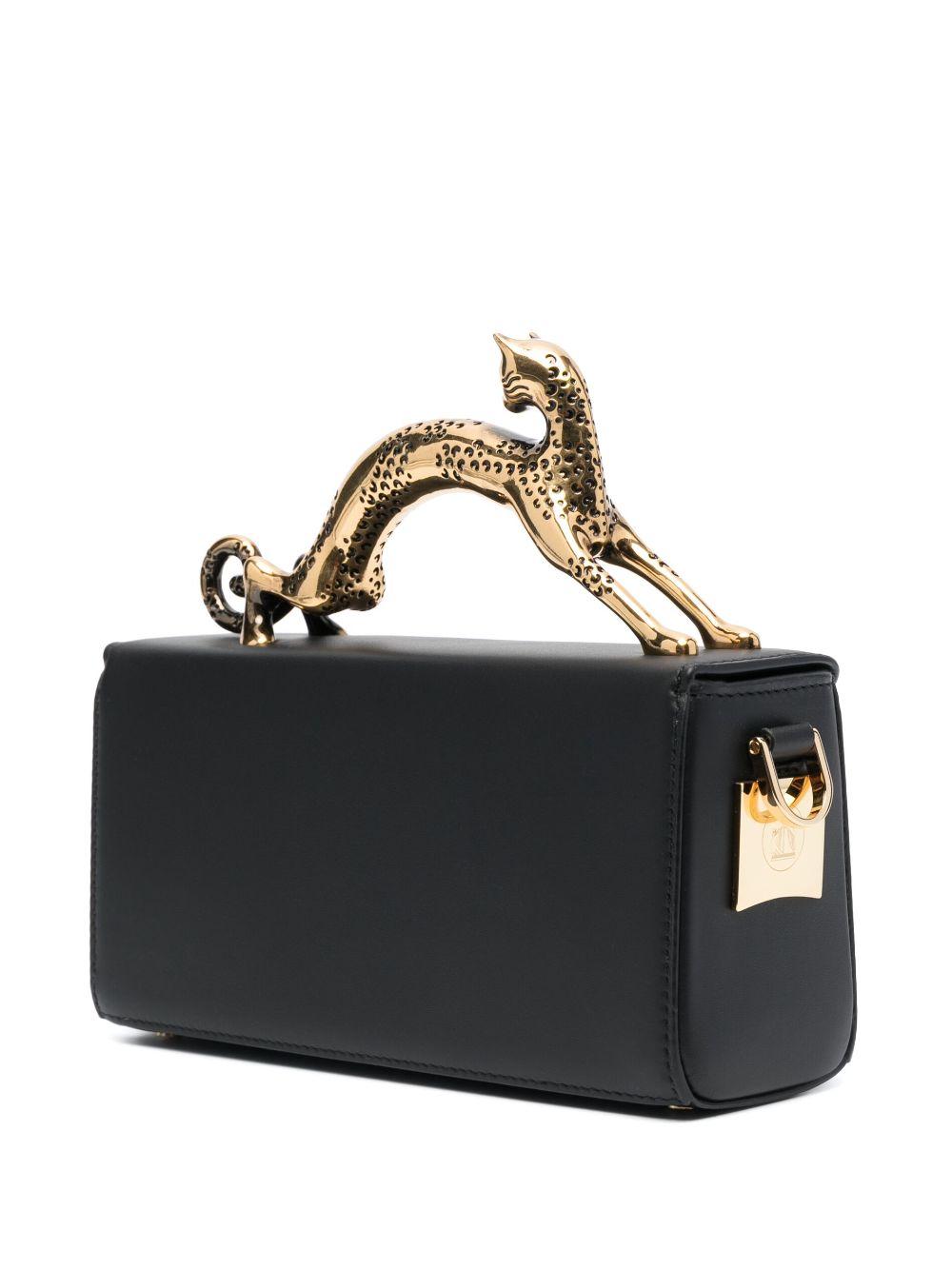 Borsa mini pencil cat in nero Lanvin - donna 