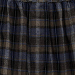 Boxer a quadri in marrone e blu Erl - unisex 