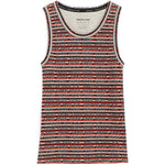 Canotta a righe in rosso Martine rose - unisex 