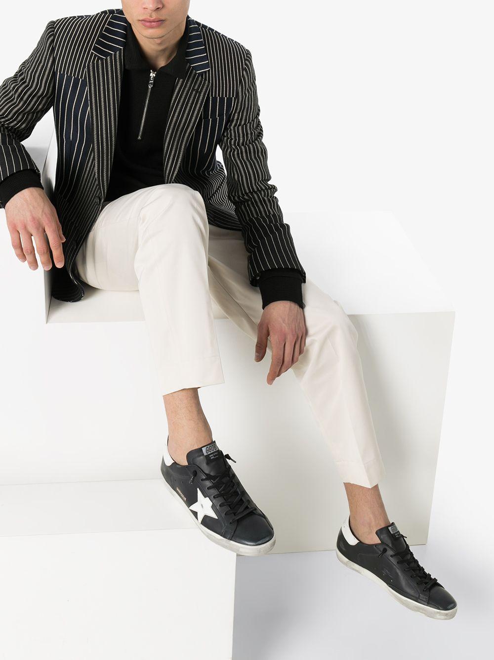 Sneakers Superstar in nero Golden goose - uomo 