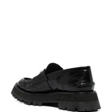 Mocassini Carter con logo in nero Alexander Wang - donna 