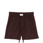 Shorts con coulisse in marrone Entire studios - donna 