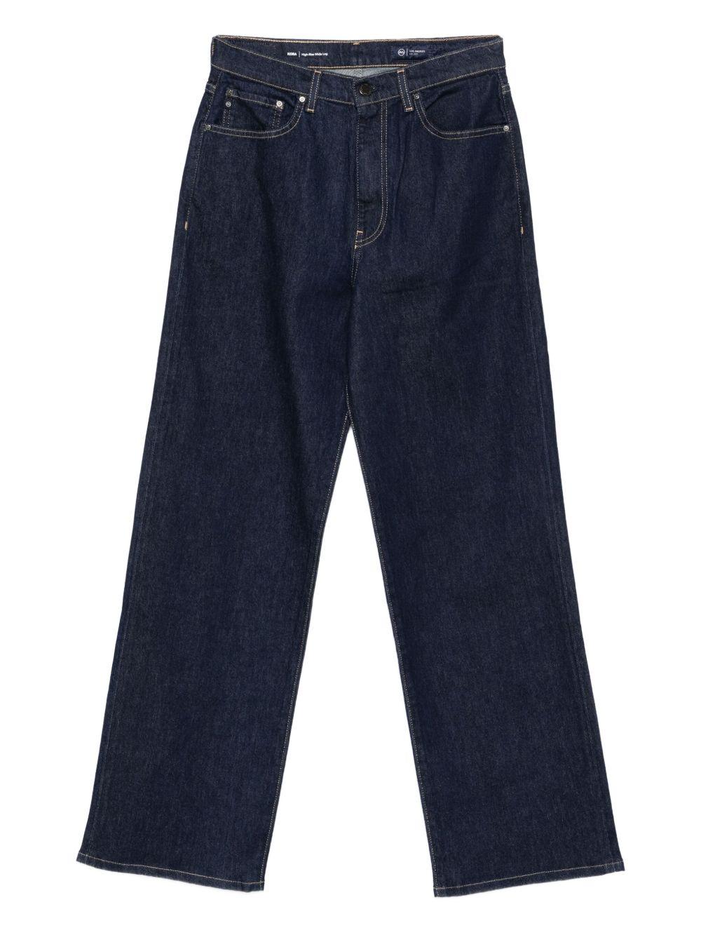 Jeans cinque tasche in blu Ag jeans - donna 