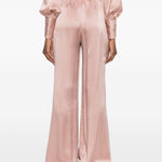 PANTALONI A GAMBA AMPIA CON CINTURA in rosa Zimmermann - donna 