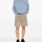 Shorts cargo in beige Represent - uomo 