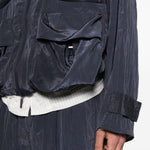 Giacca bomber cargo in blu Feng Chen Wang - uomo 