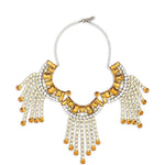 Collana con cristalli in giallo Dries van noten - donna 