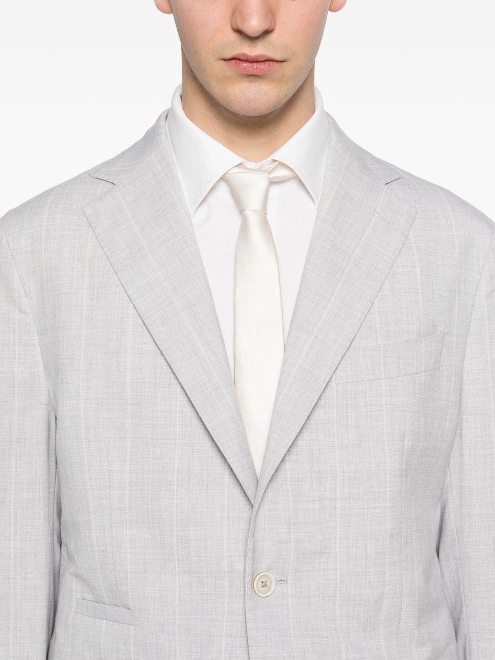 Completo monopetto in grigio Eleventy - uomo 