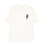 T-shirt con logo grafico in bianco Rhude - uomo 