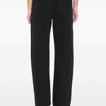 Jeans Bonnie con cinque tasche in nero Khaite - donna 