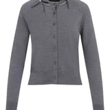 Cardigan con dettaglio in perle grigio Simone Rocha - donna 