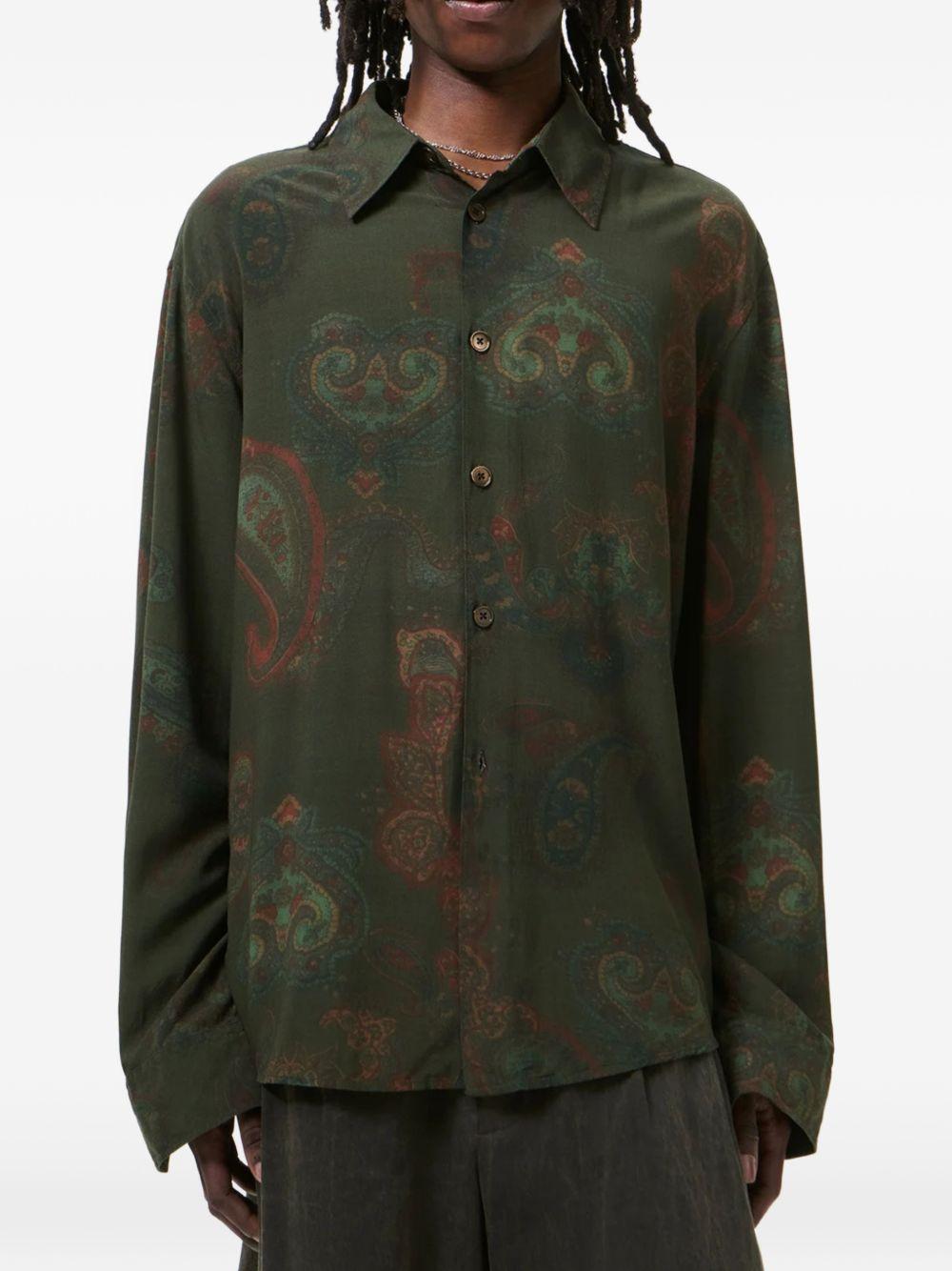 Camicia Beyond stampa paisley multicolor Our Legacy  - uomo 