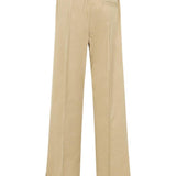 Pantaloni con vita elasticizzata in beige Jil Sander - donna 