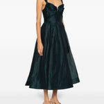 Abito plissettato in blu e verde Zimmermann - donna 