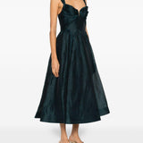 Abito plissettato in blu e verde Zimmermann - donna 