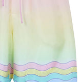 Shorts con coulisse  in multicolore Casablanca - uomo 
