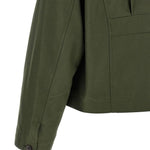 Giacca lucky station in verde militare second layer - uomo 
