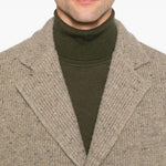 Cappotto monopetto in beige Eleventy - uomo 