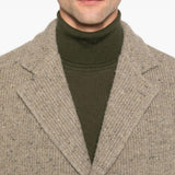 Cappotto monopetto in beige Eleventy - uomo 