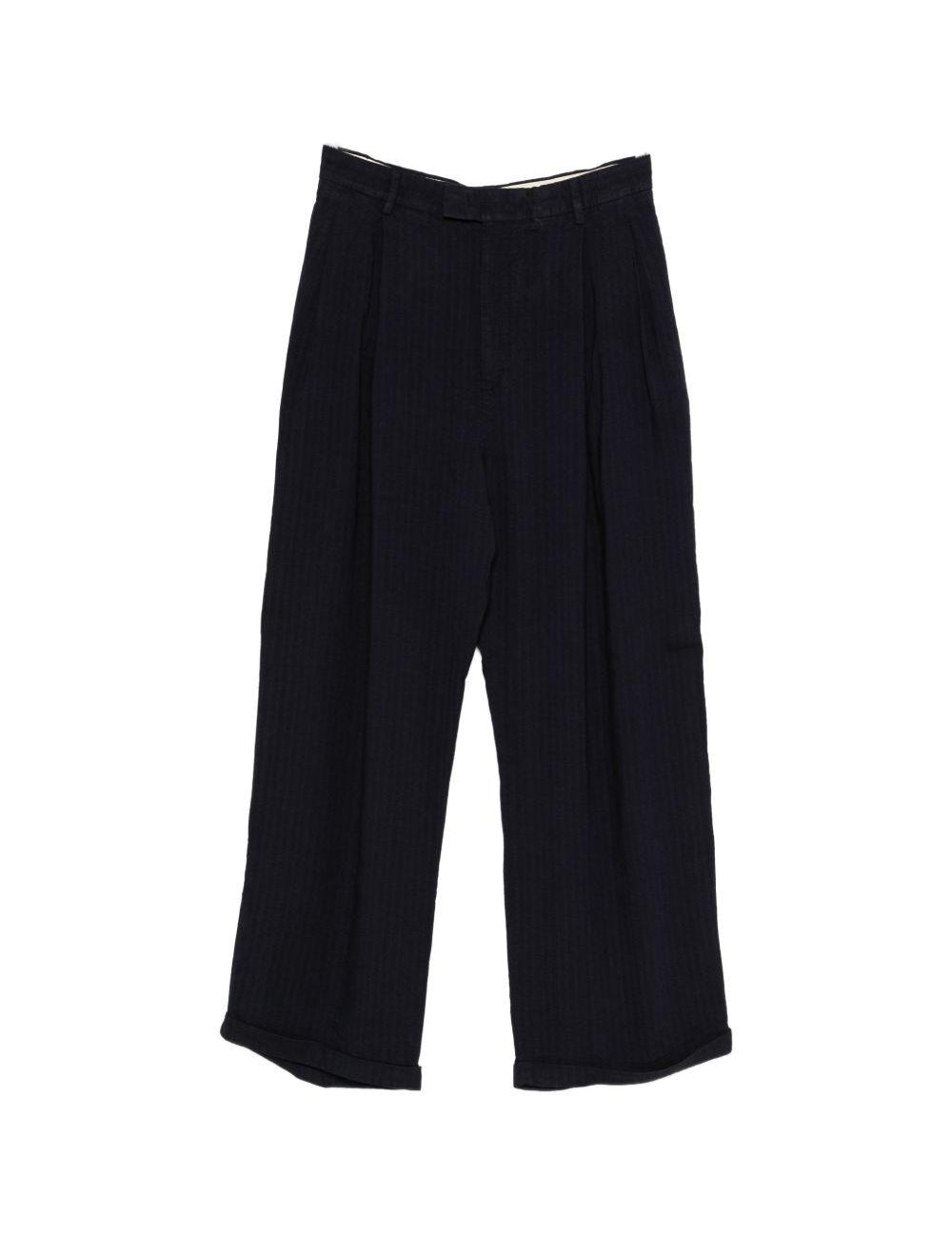 Pantaloni braghier in blu barena venezia - uomo 