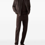 Bomber Oasi Lino in marrone Zegna - uomo 