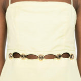 Top Cruz Cami in verde lime 